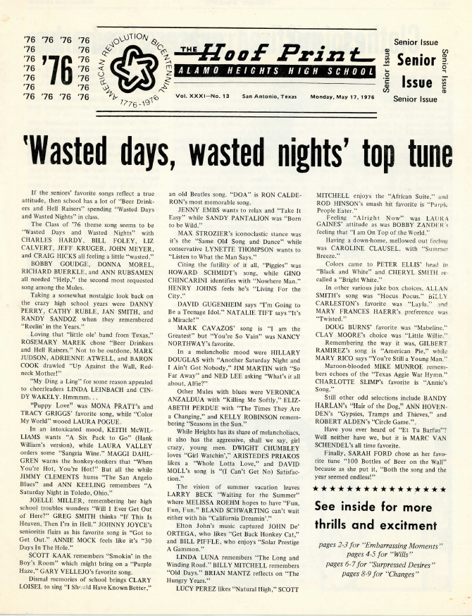 AHSFoundation's tweet photo. 🎓 From seniors in 1976… to celebrating 50 years! 🍂
Class of ’76, your Fall reunion is coming - old friends, laughs, and memories await. Check out this throwback from The Hoof Print! Read the full issue at https://t.co/oAbHthAqFR #AHHSClassOf1976 #Reunion50 #FlashbackFriday https://t.co/mIs8JotcBe