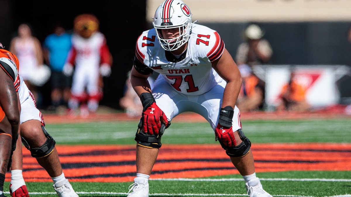 Utah OT Caleb Lomu is on a pre-draft visit with the Bears today

Via: <a href="/AryePulliNFL/">Arye Pulli</a>