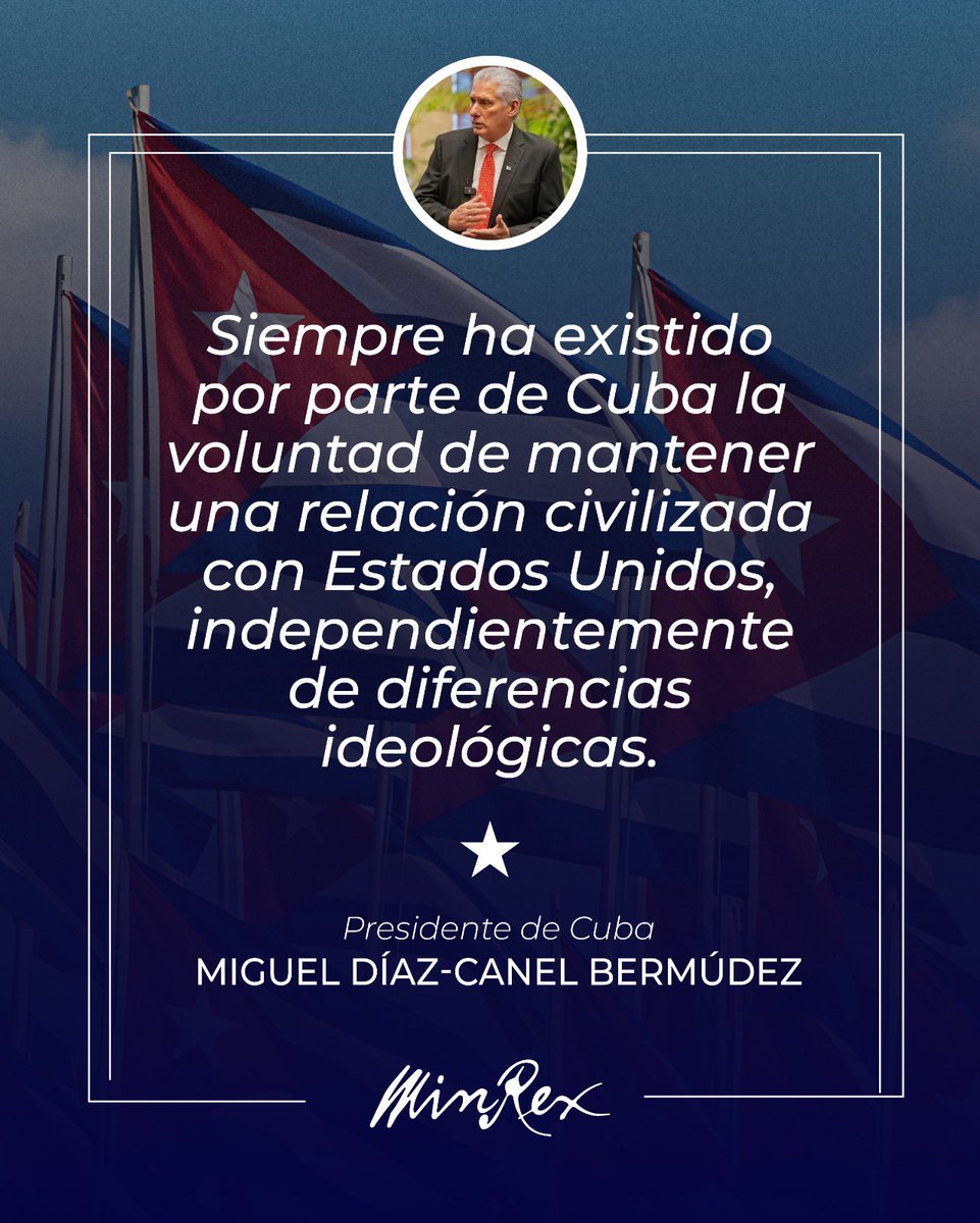 Cancillería de Cuba tweet media