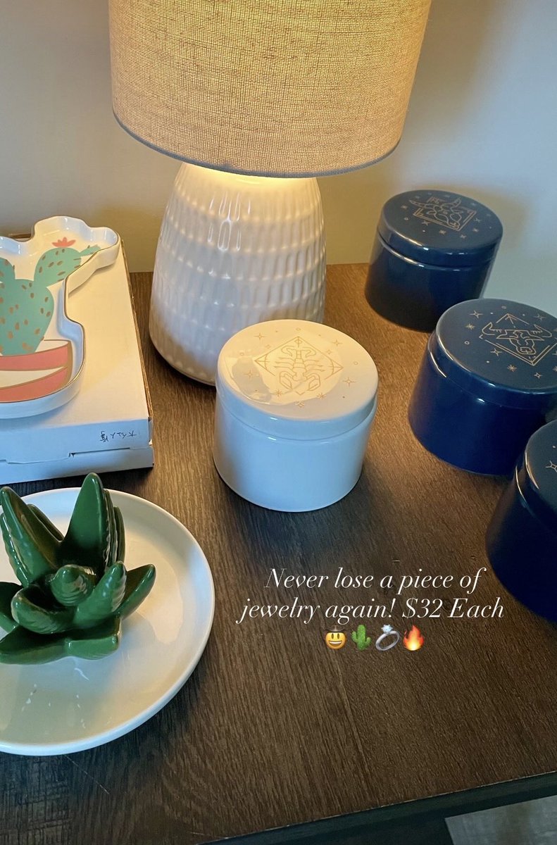 Some nightstand goodies for peak organization! Shop Now: poshmark.com/closet/skull_a… #ShopSkullandArrow #Poshark #Decor #Western #Astrology