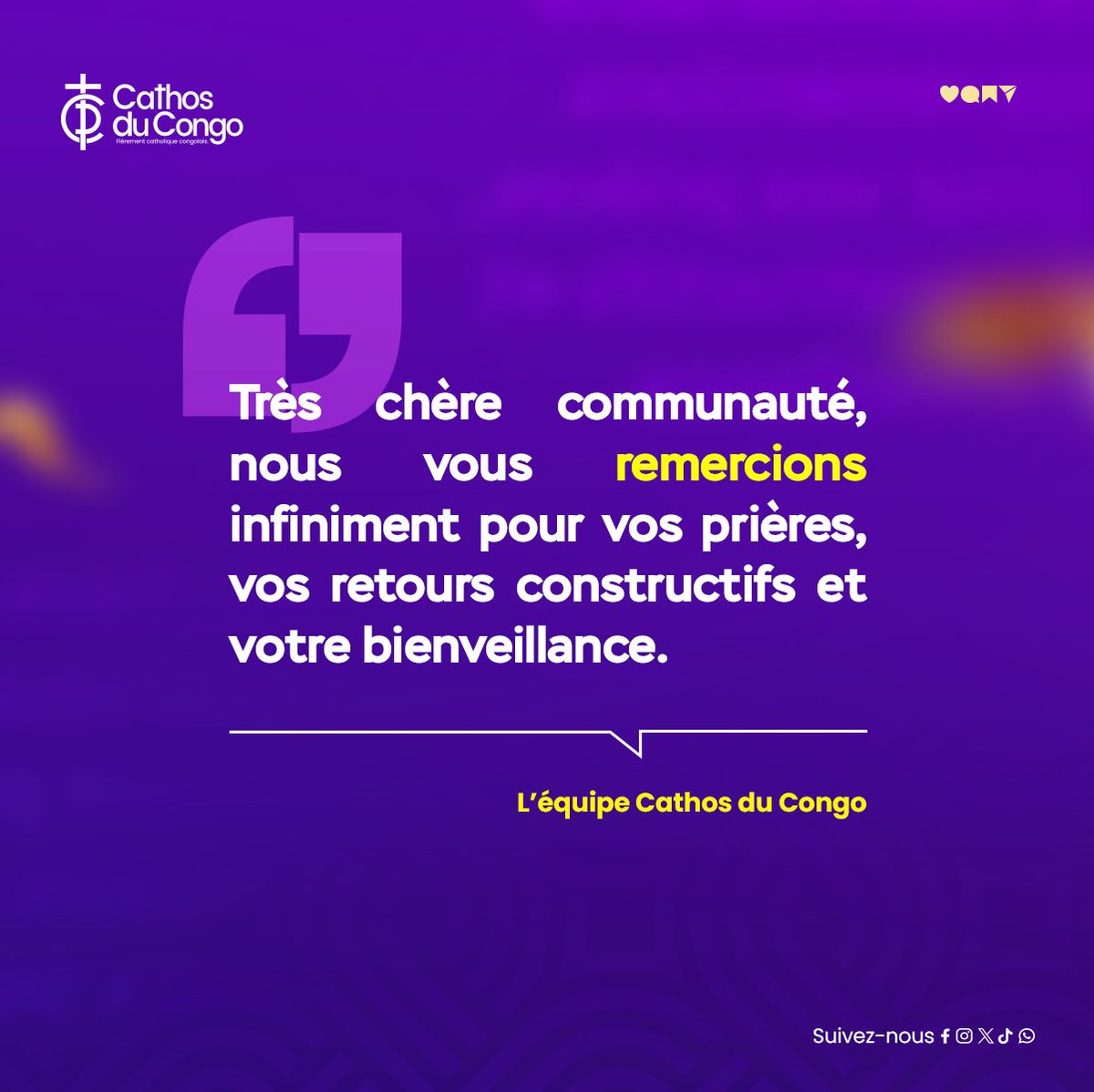 Cathos du Congo tweet media