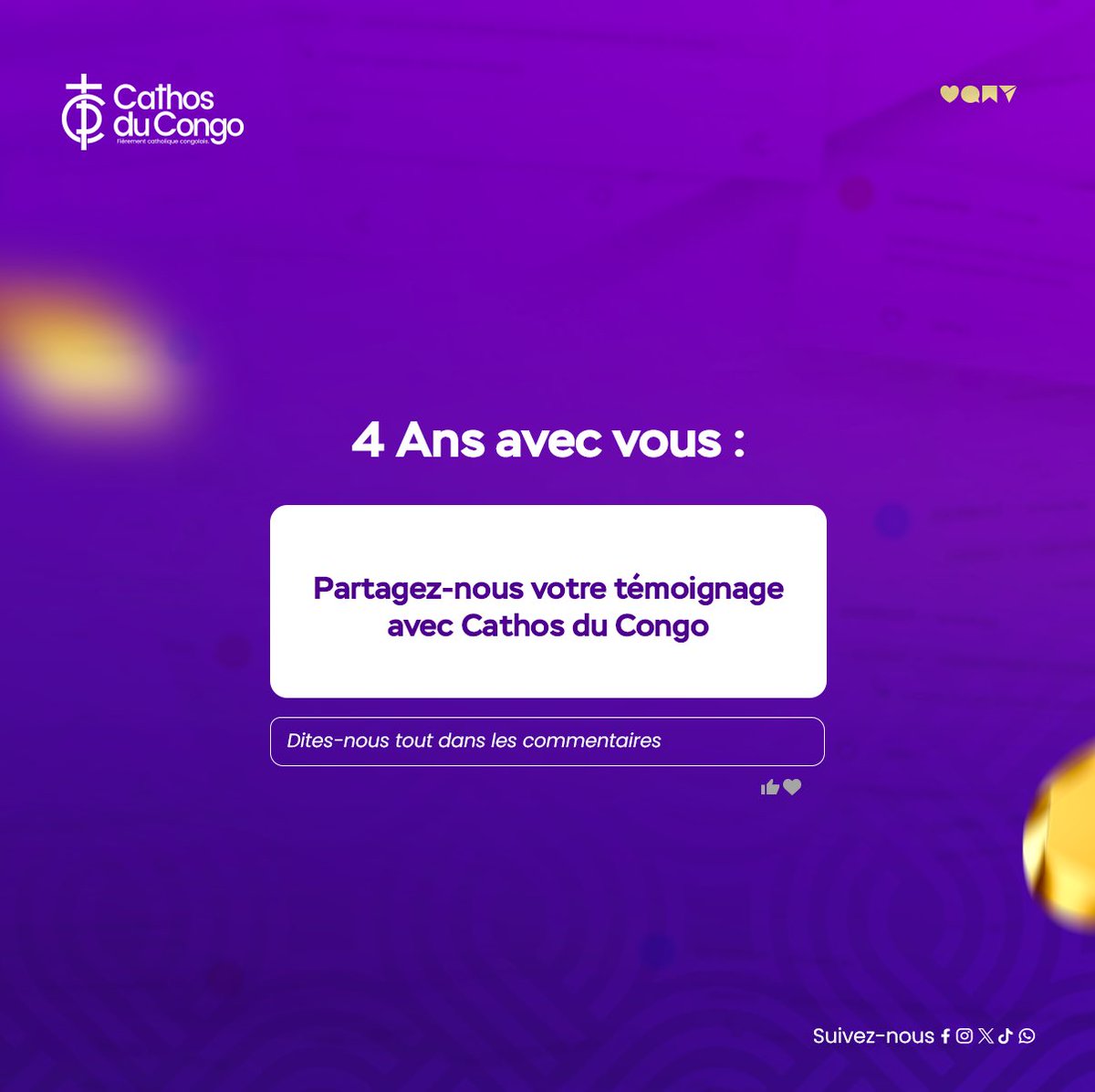 Cathos du Congo tweet media