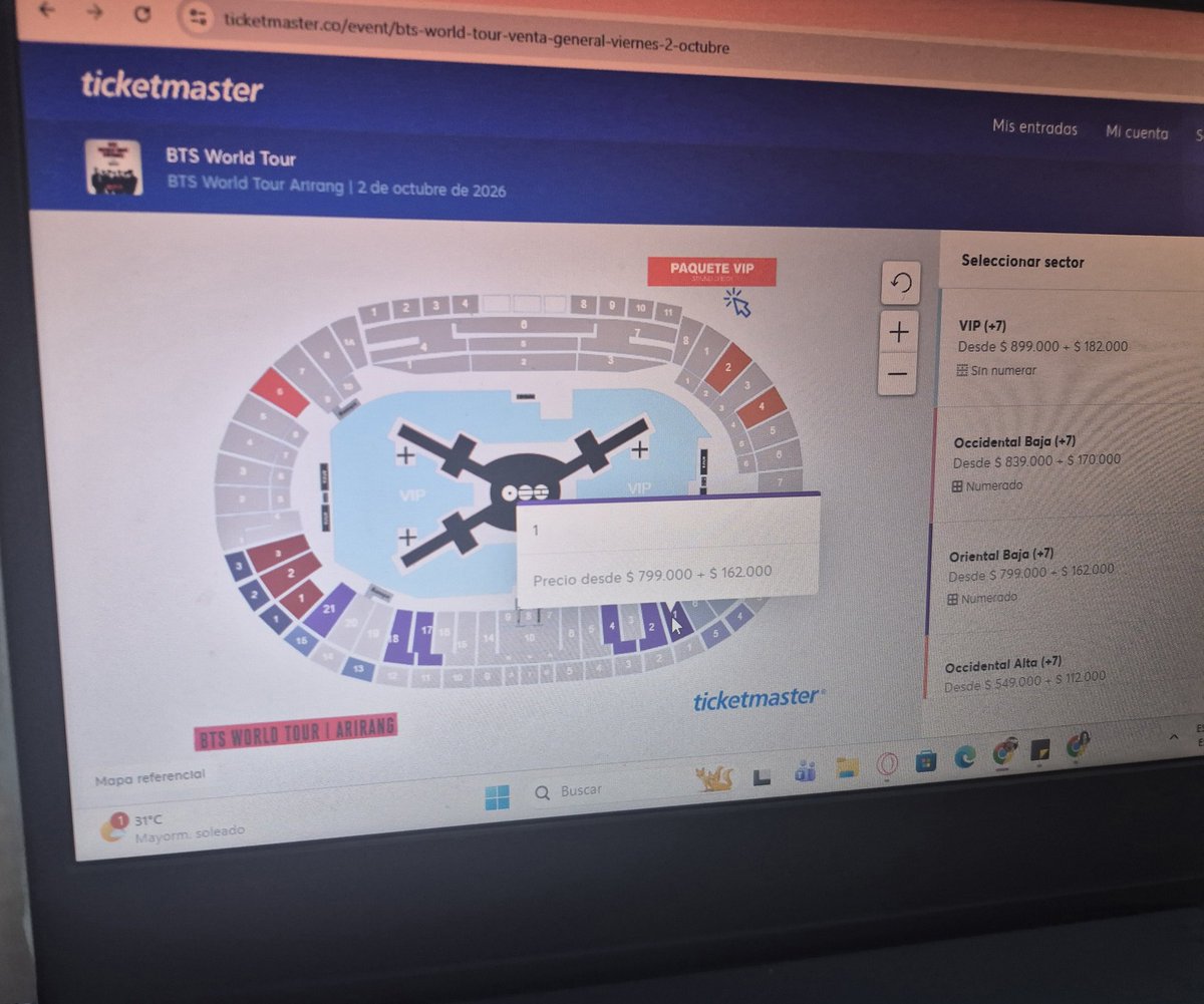 nicki 🇪🇨 busca boletos para bts tweet media