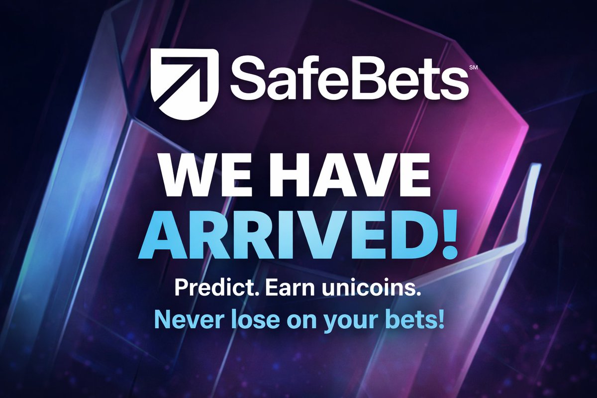 SafeBetsWorld's tweet photo. Introducing SafeBets. A risk-free forecasting platform where you win without gambling. No house edge. No losers. No money taken from other players. 

Just smarter predictions and real rewards. The better bet is the one where you can't lose. 🎯 https://t.co/TYAYaoJhGT https://t.co/ELnpgQAe9P