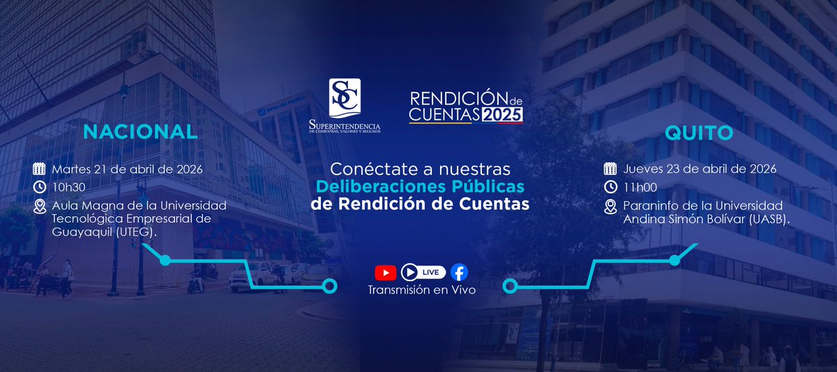 Superintendencia de Compañías, Valores y Seguros tweet media