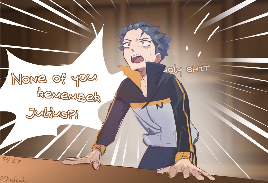 zhulock's tweet photo. OMG I hope I was the first to do this

s4e1 spoilers

#rezero #julisuba https://t.co/D33NPiEvVl