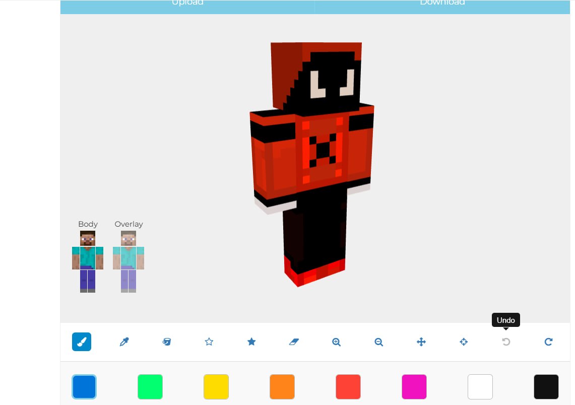 NcyFex's tweet photo. Just created my new minecraft skin. #minecraft https://t.co/5CJnv76Psi