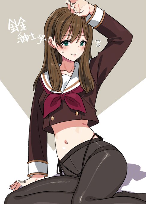 スカート脱がせただけだと、あんまり露出が高まらなかった(╹◡╹)