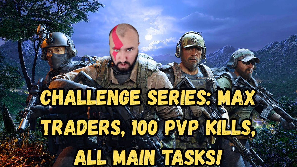 The Trex Gray Zone Warfare Challenge is [ON]! First person in the community to complete it will get a juicy Steam Gift Card!

Challenge: 
❌ Max Traders
❌100 PVP Kills 
❌Finish all main tasks 

Positive Friday Vibes NOW: twitch.tv/trexcapades