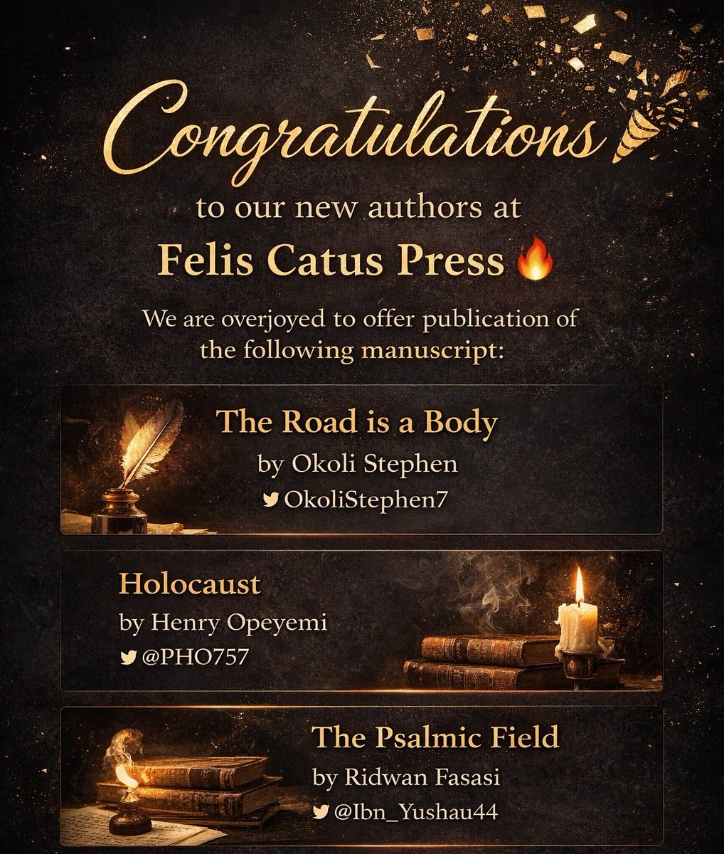 Felis Catus Press tweet media