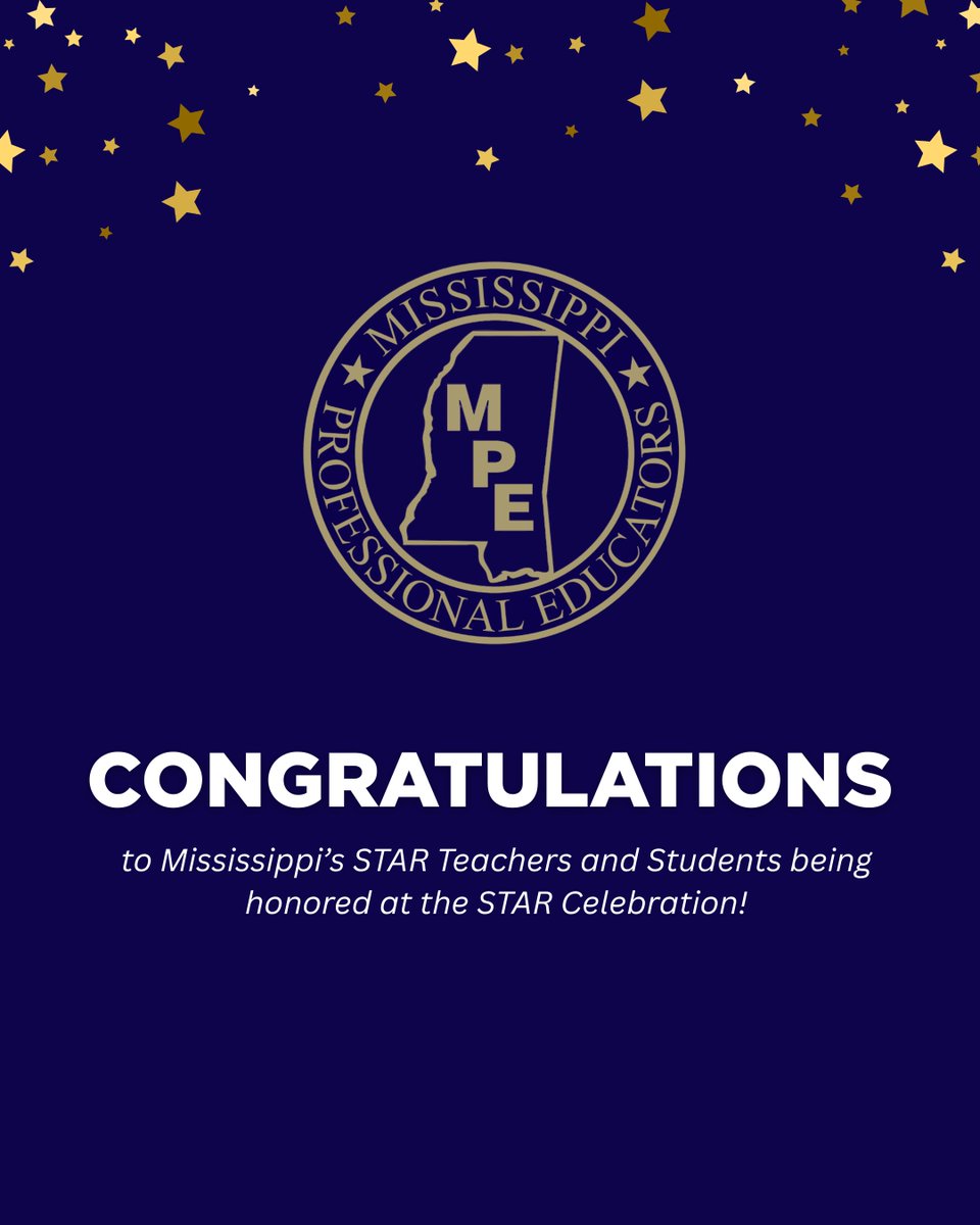 Mississippi Professional Educators tweet media