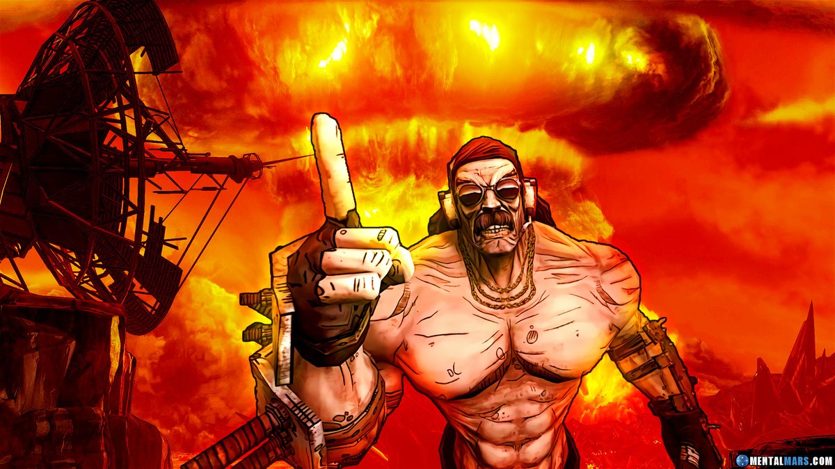 mentalmars's tweet image. Which #Borderlands character voice line lives in your head rent‑free years later, and why is it EXPLOSIONS???!!!