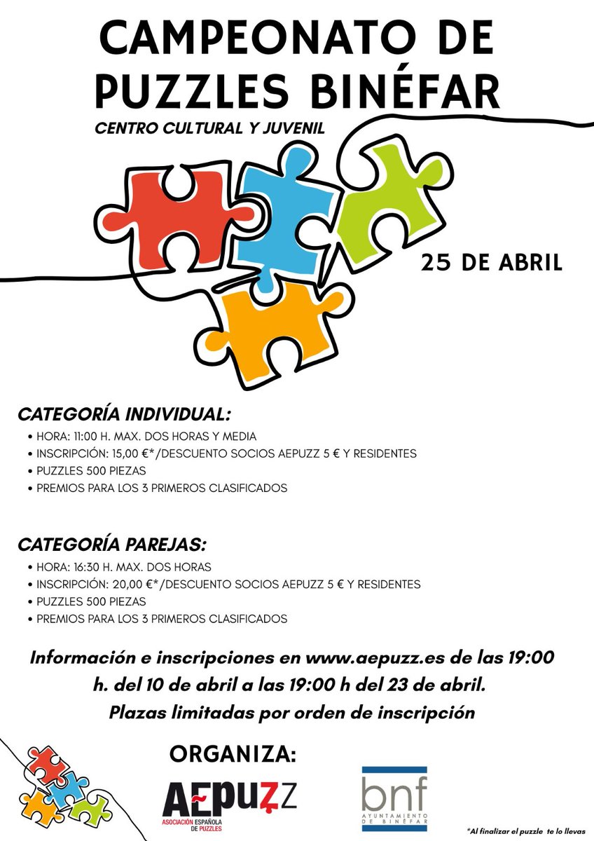 Asociación Española de Puzzles tweet media