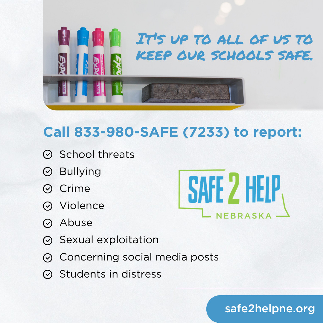 Safe2Help Nebraska tweet media