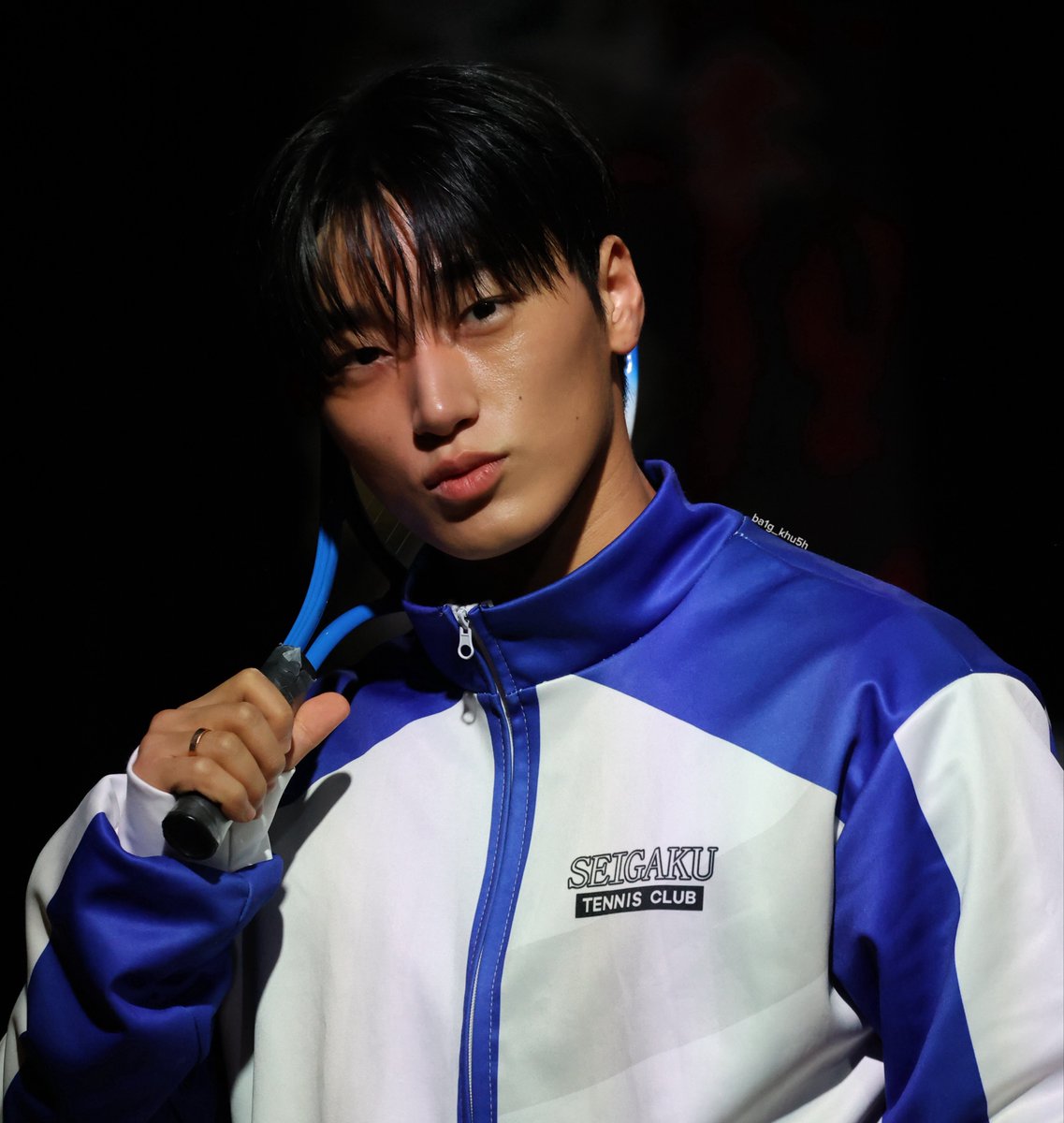 ba1g_khu5h's tweet image. 산 나오면 게임 셋 매치 🎾 #CHOISAN #산