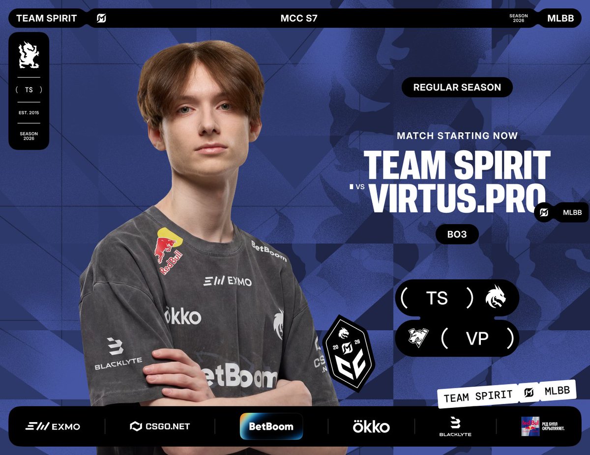 Team Spirit MLBB tweet media