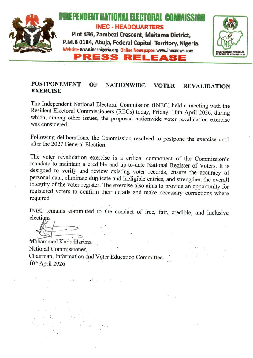 INEC Nigeria tweet media