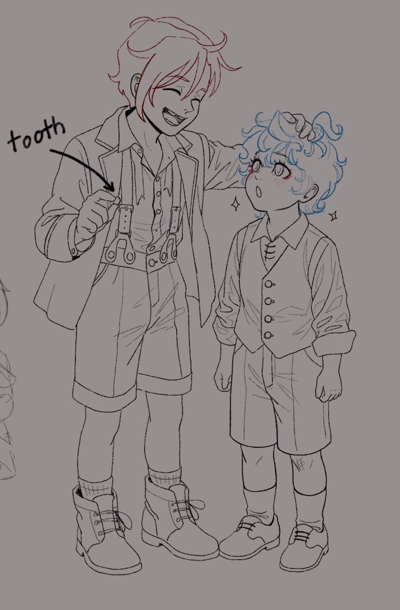 KleineAndroid01's tweet image. baby potat and baby cabbage
cuz i cant ignore their age gap
#TheGreatestEstateDeveloper #WIPㅤㅤ