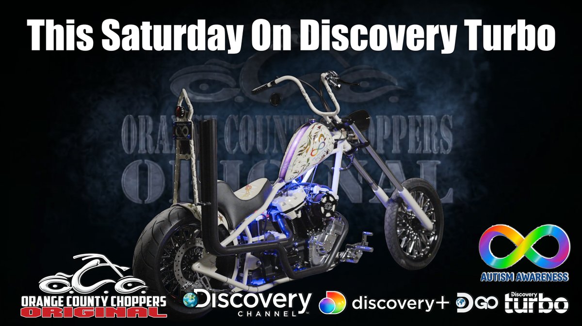 OCChoppers's tweet photo. Tomorrow on Discovery Turbo, check out the OE Infinity Project Autism Awareness Chopper and the amazing story behind this organization.
The OE Infinity Project builds understanding, acceptance, and support by amplifying autistic voices and empowering families. https://t.co/UEHBX0T6wI