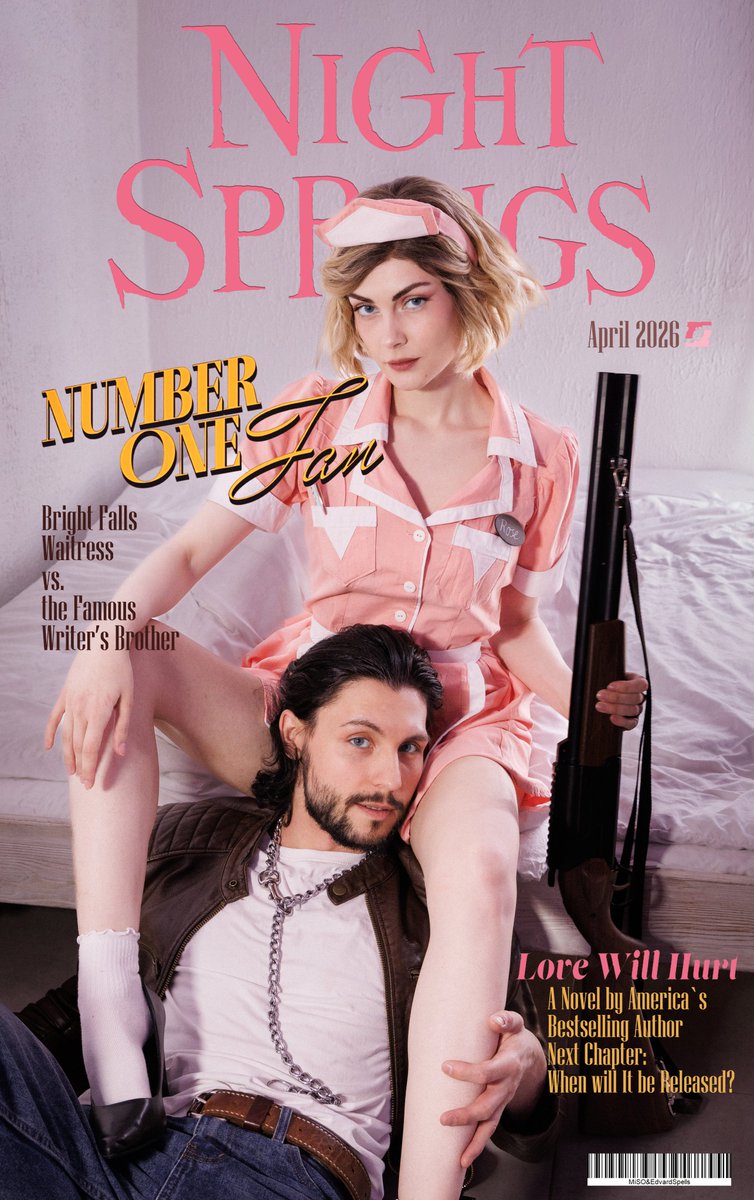 EdvardSpells's tweet image. Night Springs Magazine

#AlanWake2 #NightSprings #DLC #AlanWake #RoseMarigold #cosplay #AlanWake2Cosplay