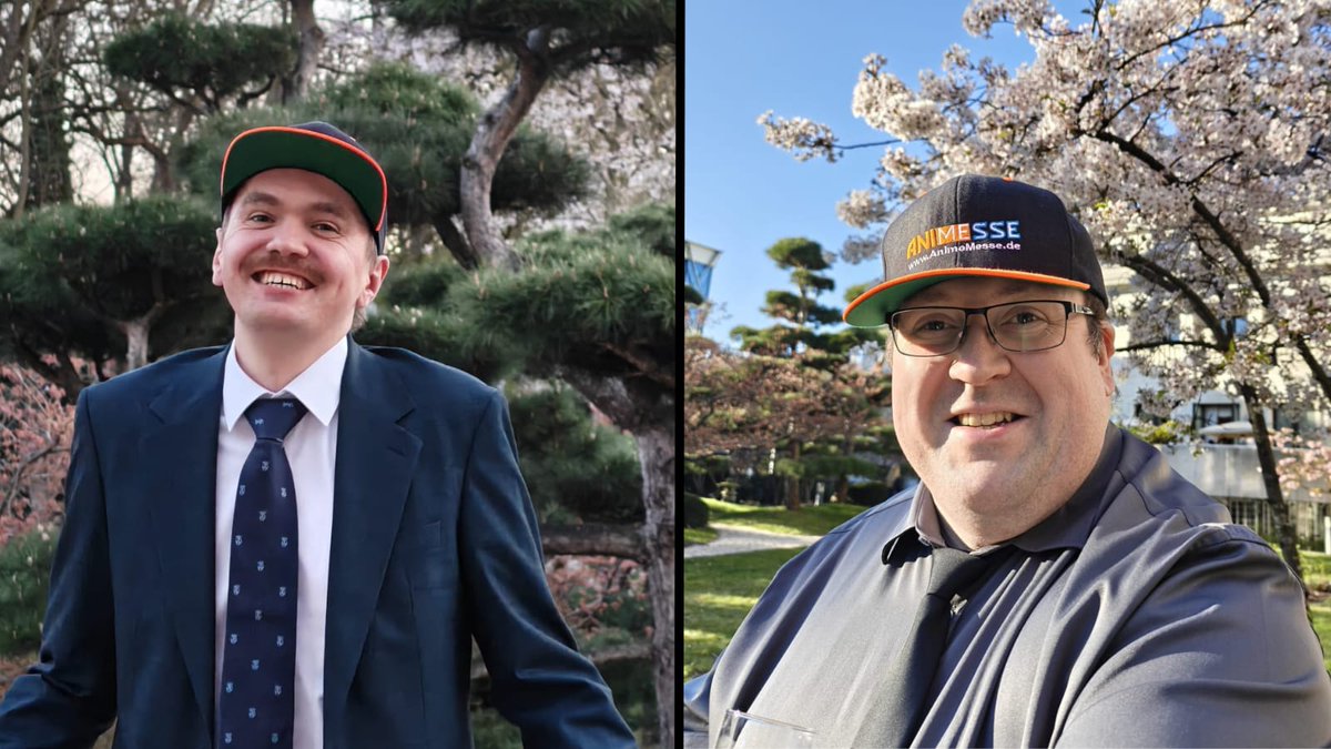 AnimeMesse's tweet photo. Gestern durften @tobias_weyand00 und @conanmichi am Kirschblüten-Empfang in der japanischen Botschaft teilnehmen. Die Botschafterin, Frau SHINO Mitsuko, lud zur feierlichen Kirschblütenschau in den Botschaftsgarten ein.

In ihrer Ansprache sprach sie über das Wesen der Sakura: Eine Blüte, die anders als die Apfelblüte keine Früchte trägt und nur für einen flüchtigen Moment erstrahlt. Dieser Moment ist unplanbar und jedes Jahr aufs Neue einzigartig, auch wenn der Baum der gleiche bleibt.

Die Botschafterin betonte, dass die Sakura zwar keine biologischen Früchte hervorbringt, dafür aber Menschen verbindet. Aus diesen einmaligen Begegnungen im Leben kann etwas Neues erwachsen. Die Vergänglichkeit der Blüte ist es, die uns zusammenführt.

Dieses Ideal teilen wir mit der Anime Messe und dem Anime Kultur e.V. Unser Ziel ist es, Räume für einzigartige Momente zu schaffen, in denen Menschen zusammenfinden und neue Freundschaften Wurzeln schlagen können.