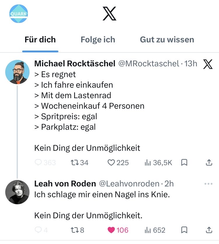 Quark Satire ✌️ tweet media
