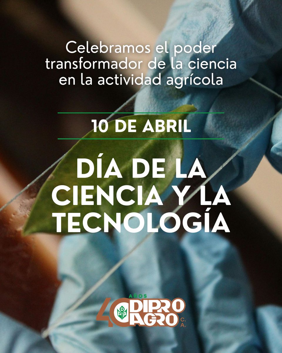 diproagroca's tweet photo. 🔬 La ciencia y la tecnología son los motores que impulsan una mejor y más eficiente agricultura, capaz de generar alimentos para el mundo de forma más sustentable.
Celebremos a todos cuyo científico colaboran a un mundo mejor 💪

#diamundialdelaciencia https://t.co/vGzaxw6mjT