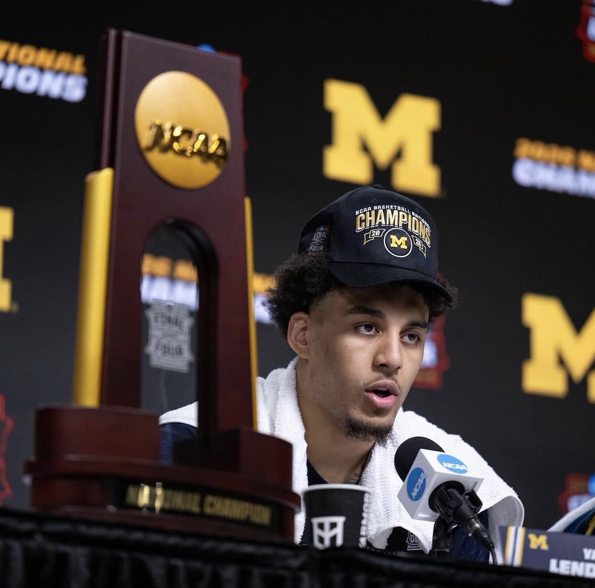 the_det_times's tweet image. Yaxel Lendeborg via Instagram:

“Blessing is an understatement” 👏