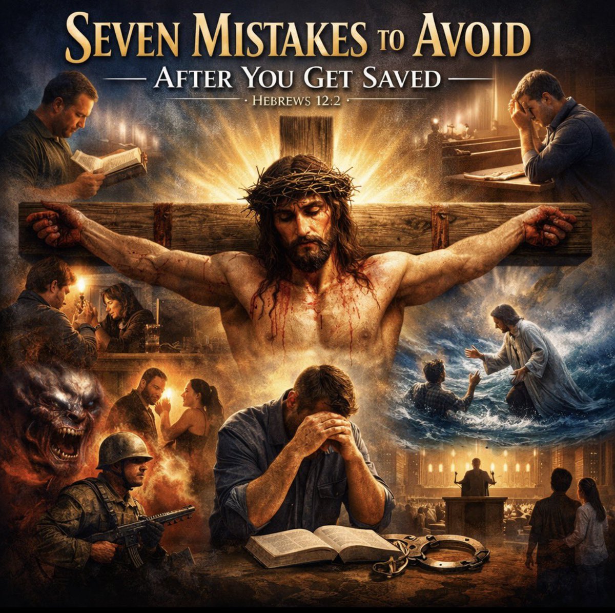 Seven Mistakes to Avoid After You Get Saved A man gets saved by ...