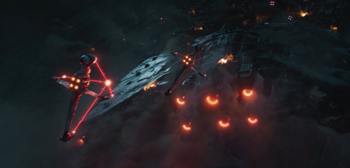 hondosbestie's tweet image. do you guys remember when the B-wing starfighter showed up in #SkeletonCrew and everyone collectively lost their mind?