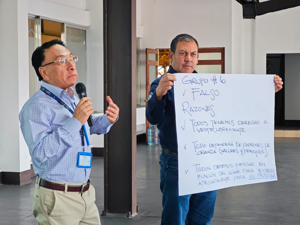 secretariasvet's tweet image. Se desarrolló un taller sobre prevención de la violencia sexual, dirigido al personal del Viceministerio de Desarrollo de la MIPYME, fortaleciendo capacidades para la prevención y atención. 📌📚

@MINECOGT 

#SVET #Prevención #Capacitación #MIPYME #Protección #DerechosHumanos