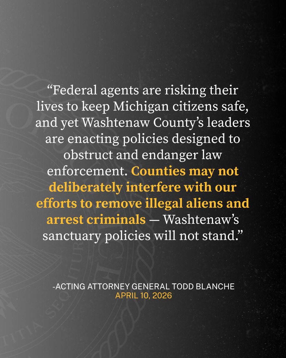 U.S. Department of Justice tweet media