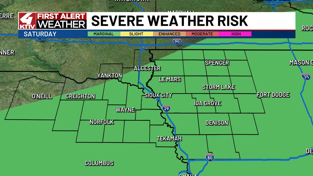 Headed into this weekend, we see a warming trend and a couple chances of severe weather. 

More details in my forecast below >> 
ktiv.com/2026/04/10/war…
