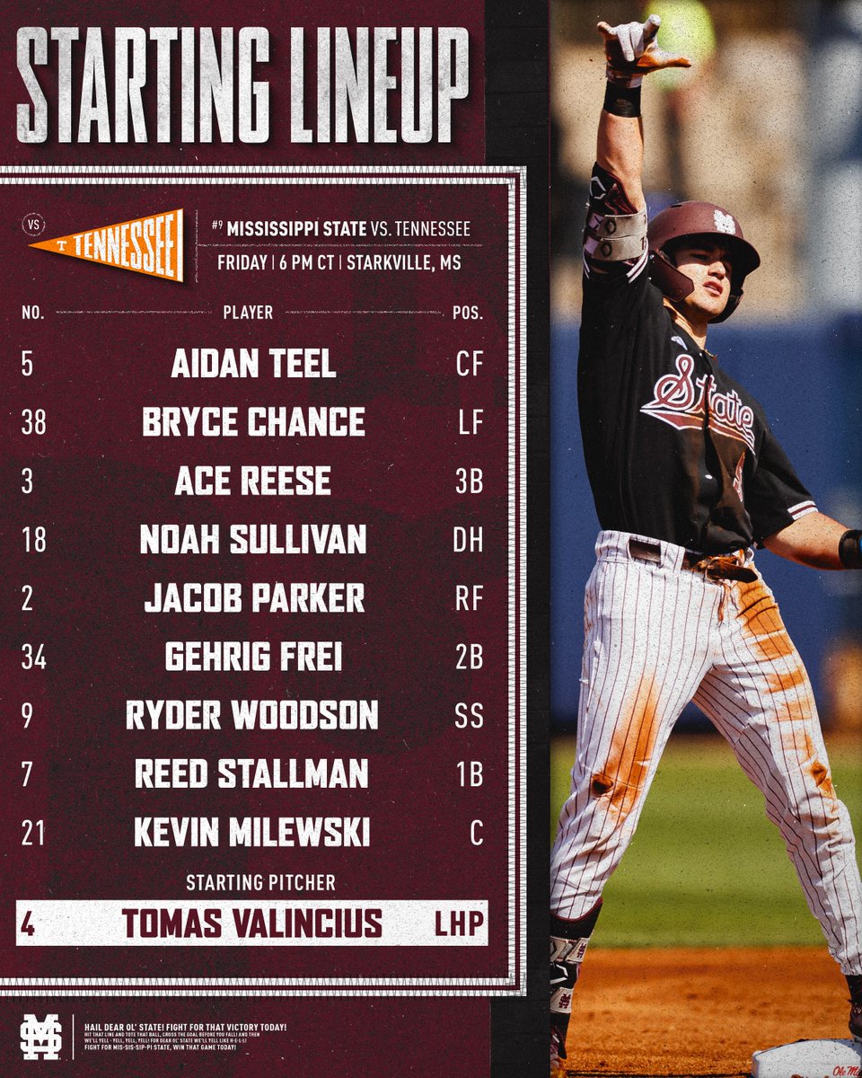 Mississippi State Baseball tweet media