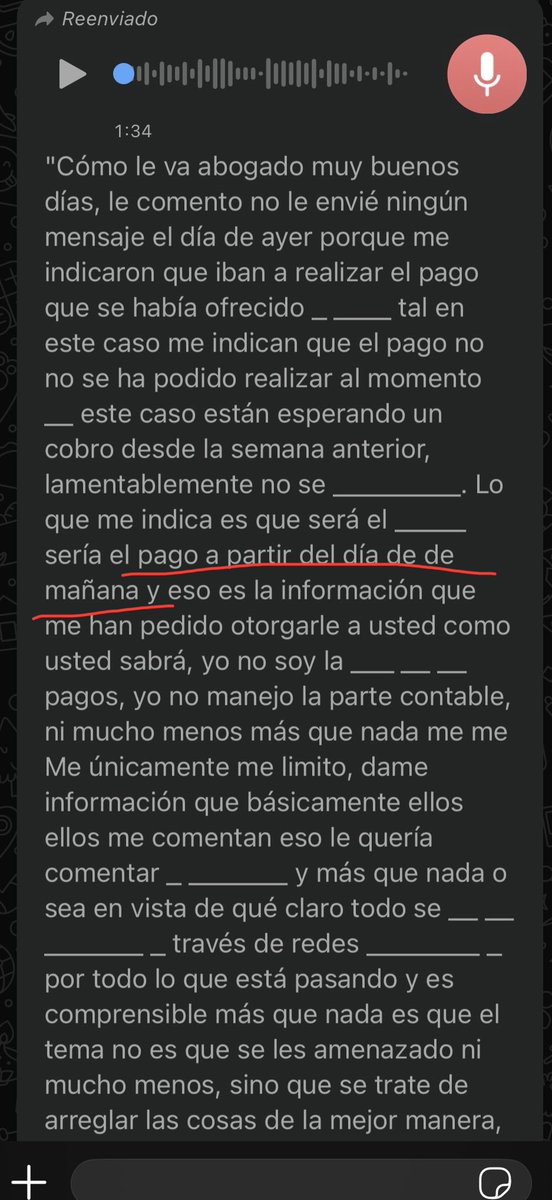 He cumplido con no decir nada, pero la otra parte no lo hace y la paciencia se agota. Como siempre <a href="/canalrtu/">Canal RTU</a> y <a href="/cesaralarconrtu/">César A. Alarcón L.</a> no se pronuncian, ni responden mensajes. Hasta cuando se les espera que paguen puntual.
