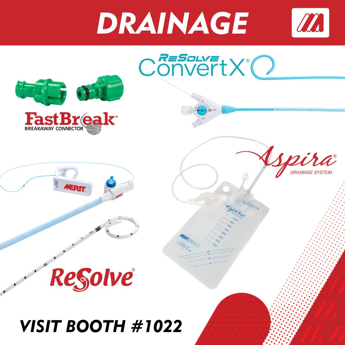 Merit_IR's tweet photo. Join us at SIR 2026, booth #1022 to explore Merit’s solutions across Biopsy, and Drainage. Stop by to see our latest products and connect with our team. See you there!

#SIR26TOR #MeritMedical https://t.co/HgD5B1hwRg
