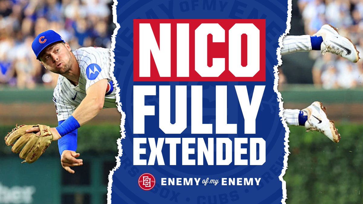 NorthSideArmy's tweet photo. Nico Hoerner's extension is the latest example of the #Cubs 'intelligent spending' spree that now totals almost half a BILLION dollars. 
https://t.co/kFBax4bRGx https://t.co/s4pZaOS9k6