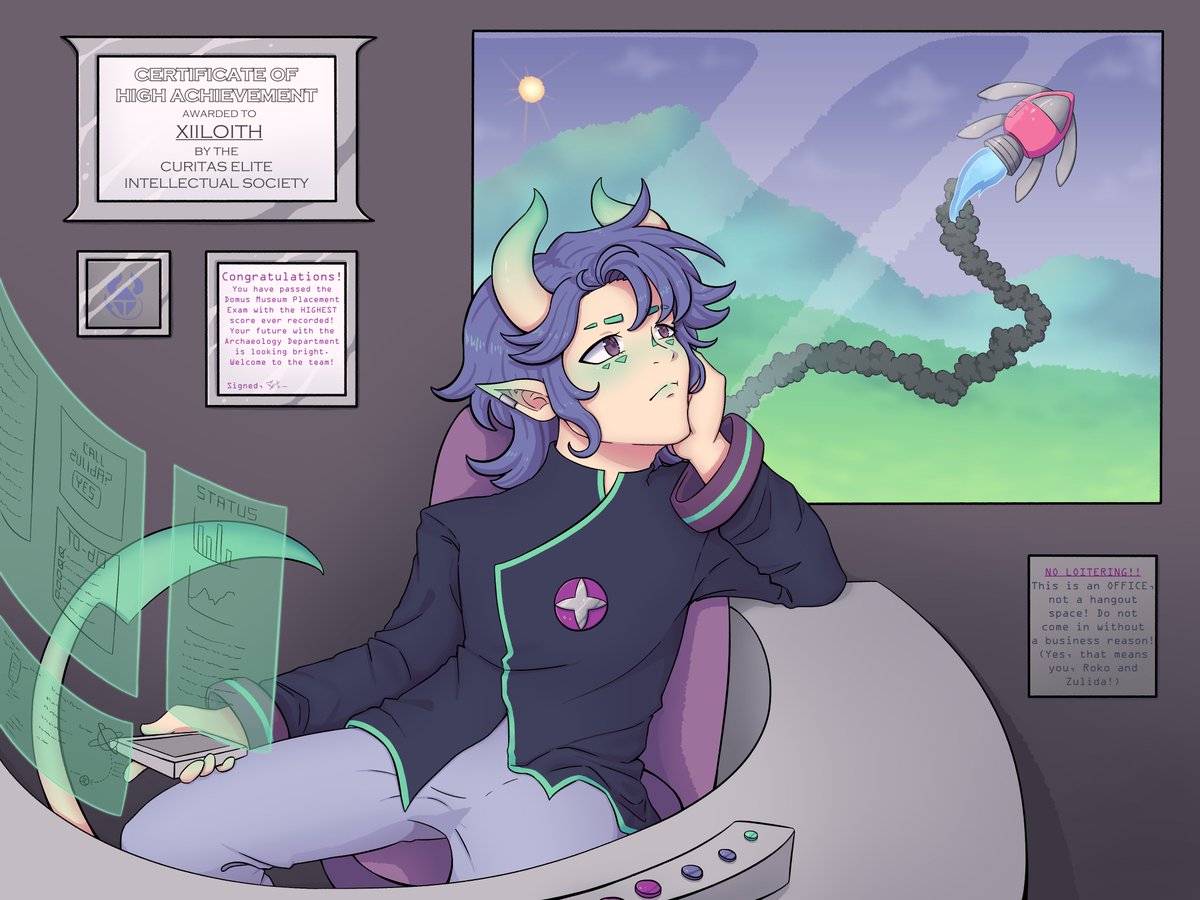 Clipsy_chan's tweet image. Finally finished my senior gallery exhibition for art school!! Which JP Holostars should I draw with all the free time I now (don't actually) have? 👀
#originalcharacter #comicartist