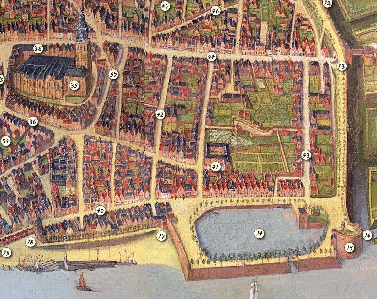 hansvanmeteren's tweet image. De Zeemeermin, een statig patriciershuis (rond 1780) is een van de mooiste panden a.d. Oude Haven in #Nijmegen.  
Geopend in 1604 was dit de eerste (en uiteindelijk enige) verdedigbare haven binnen de stadsmuren. Gedempt 1881-1884 (nieuwe haven buiten de gesloopte stadsmuren).