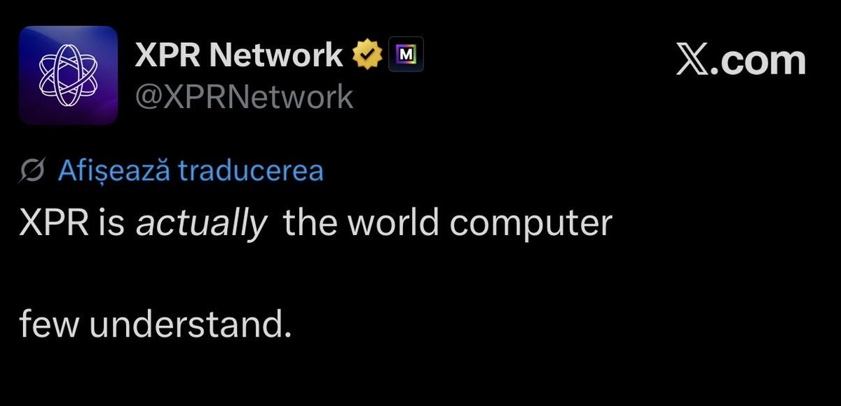 XPR Q-Tech tweet media