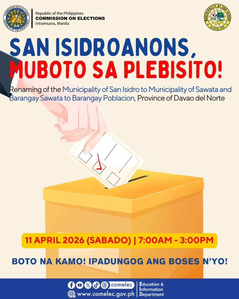 COMELEC tweet media