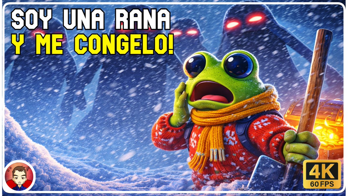 🔥VIERNES DE SURVIVAL🔥
Acabo de probar un roguelike donde UNA RANA cava en el hielo para sobrevivir 🐸🥶
Parece tranquilo…pero se pone MUY oscuro rápido 💀
▶️   youtu.be/EV4ppJOn9Mo
#vds #viernesdesurvival #froggyhatessnow
<a href="/thats_serge/">that's serge | FROGGY HATES SNOW 🐸</a>