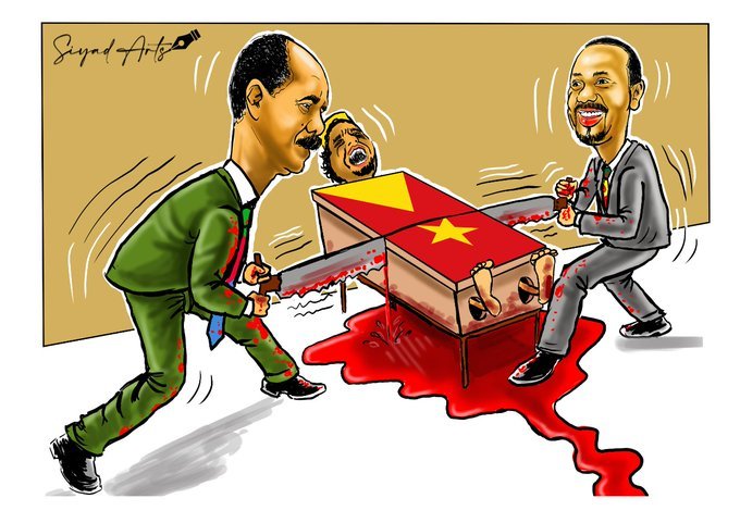 Romhai_H's tweet image. Day 1985 of the #TigrayGenocide:

In recent remarks, @AbiyAhmedAli admitted #Eritrean forces committed:
• Mass killings of #Tigrayans
• Widespread looting
• Destruction of cities like Axum &amp;amp; Shire.

This is a major shift.
But recognition ≠ accountability.

#Justice4Tigray