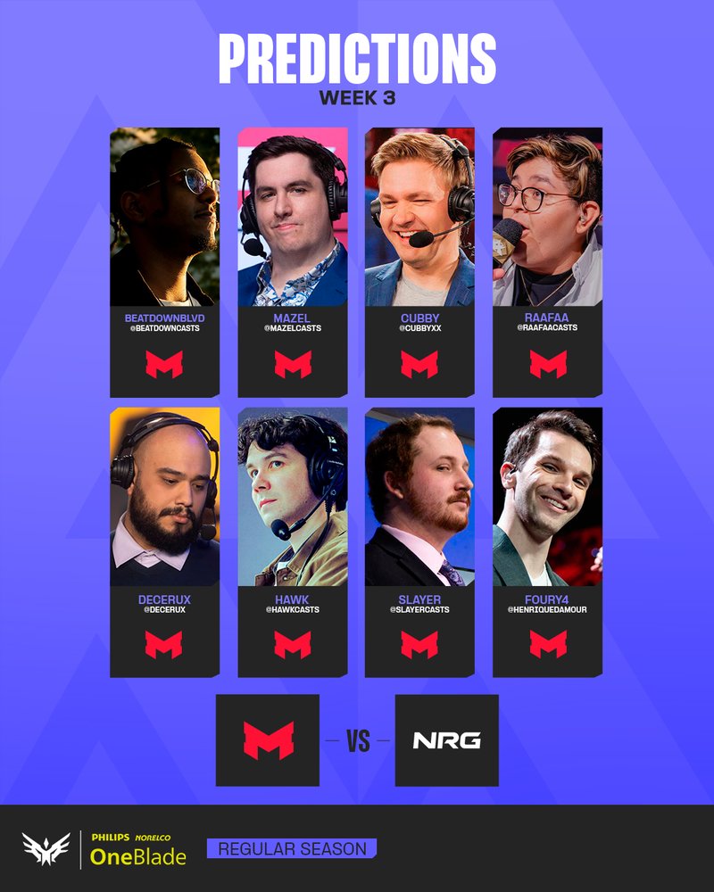 watchNACL's tweet photo. 🚨 MATCH OF THE WEEK ALERT 🚨

@MaryvilleGG vs @NRGLeague starting now! https://t.co/xNLOgLdLHn