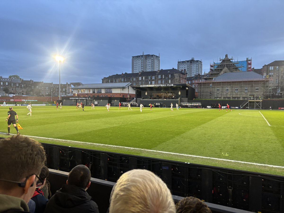 Witchy83's tweet photo. Game 60: Queen’s Park 1-0 Ross County. 
A new stadium visit for me. Great seeing the McTominay mural from the stand too. Ross County were poor first half and Queen’s Park deserved the lead. County better second half, but are in trouble. Good to see Ryan Duncan too. #aimingfor70 https://t.co/WmqOq3J8dl