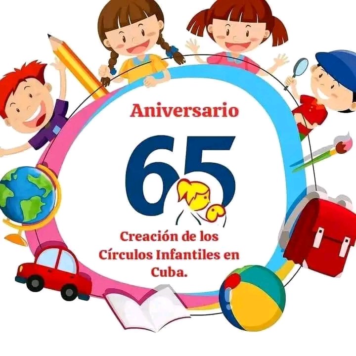 Gecomssrrhh's tweet photo. Hoy celebramos el 65 aniversario de la creación de los círculos infantiles, una obra iniciada el 10 de abril de 1961 por Fidel Castro y Vilma Espín, que transformó la atención a la primera infancia en Cuba.
Muchas felicidades. https://t.co/IweEL4S2up