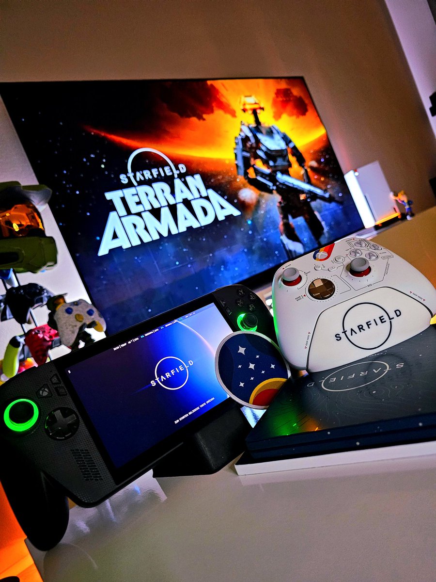 KingFlocke84's tweet image. If you’re looking for me - I’m out there among the stars, standing against the Terran Armada while the galaxy holds its breath. #Starfield
#Xbox #XboxShare #Xboxcommunity