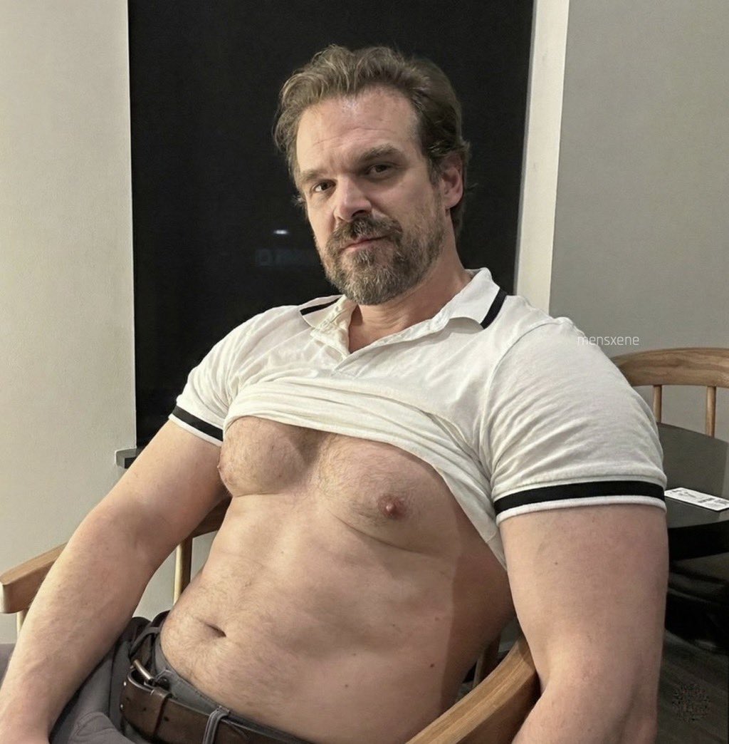 David Harbour was insane for this