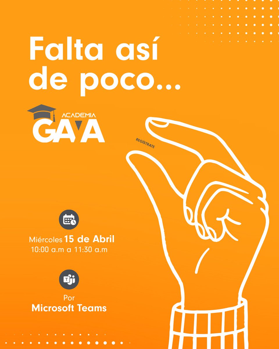 🏗️✨ Falta muy poco para la primera sesión 2026 de Academia GAYA: “Ética, transparencia y liderazgo en la gestión de proyectos de construcción”. Fortalece tu criterio ante zonas grises con expertos. 

Regístrate 👉 blog.gaya.mx/-inscripcion-9…
 📅 15 abril 🕙 10:00–11:30 💻 Teams