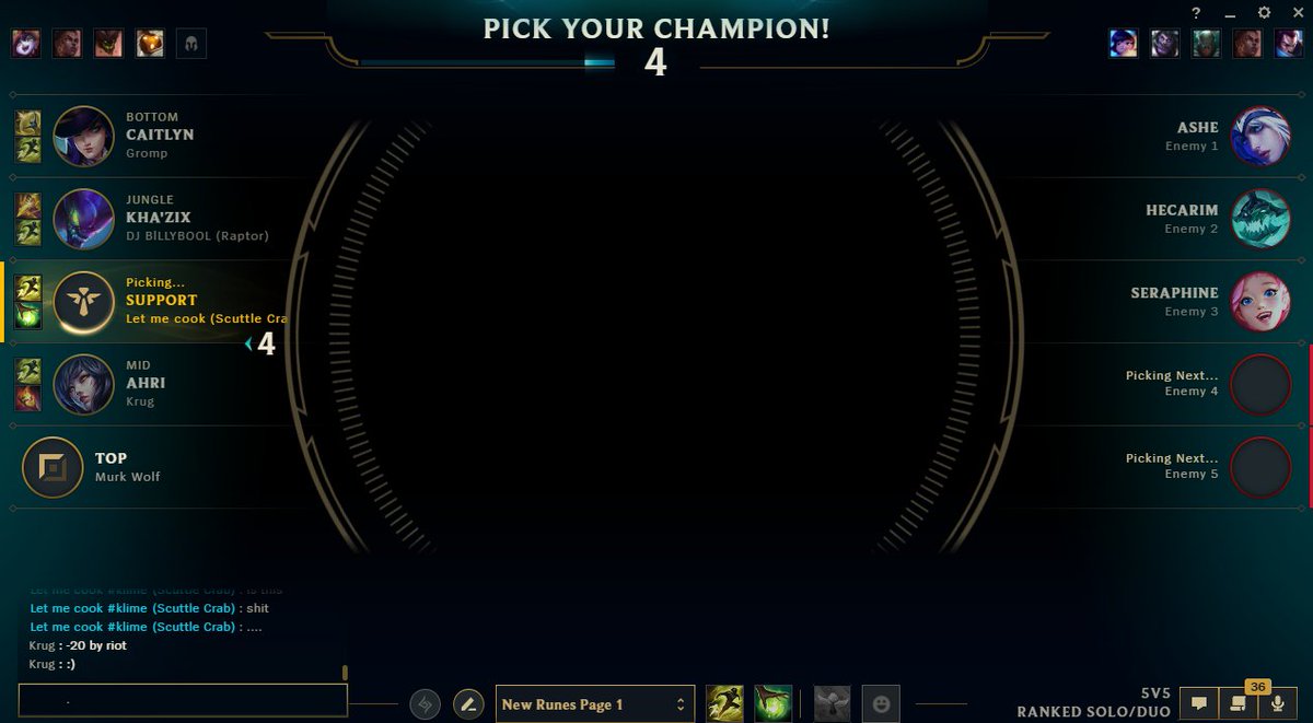 ClimaxLoL1's tweet photo. Kinda funny bug to be losing lp to. At least we're getting voice chat soon 🤪 https://t.co/dBc3kleY8h